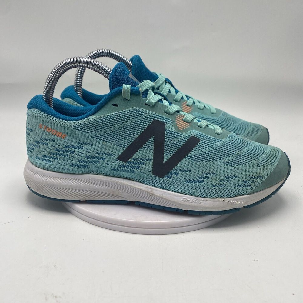 New Balance Shoes Women Size 7.5 Strobe Teal Blue Athletic Running 3823 - Picture 2 of 16
